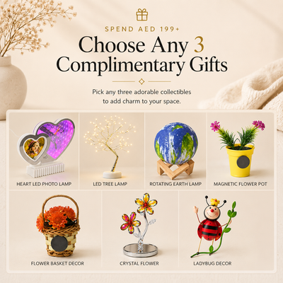 Choose 3 Complimentary Gift Value up to AED 69