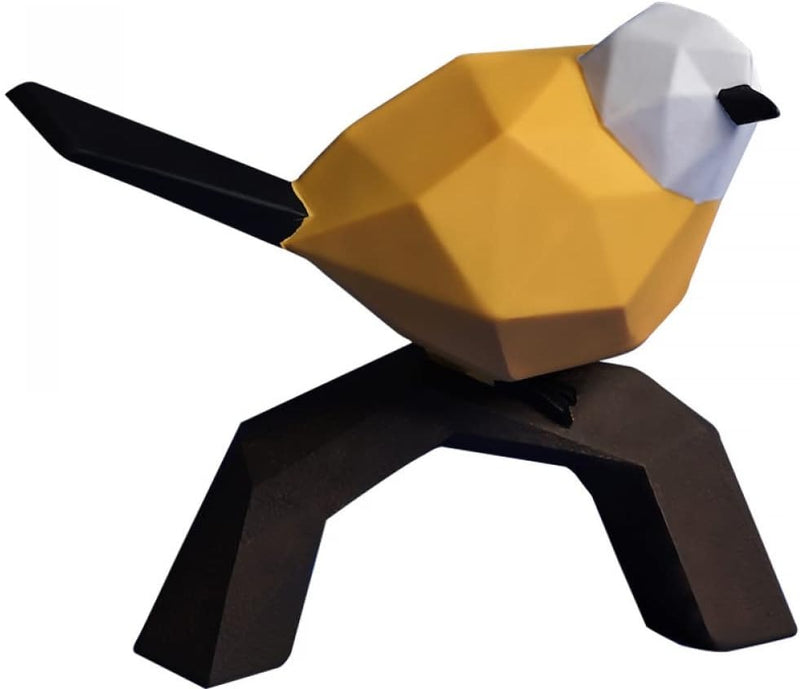 Nordic 3D Geometric Origami Sparrow Bird – 1 PC