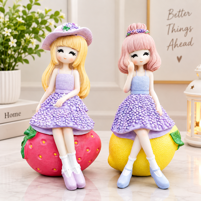 Lavender Girl Showpiece