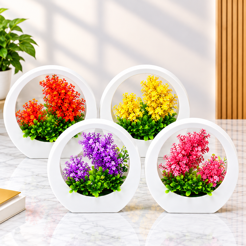 أصيص زهور اصطناعية - للقطعة الواحدة