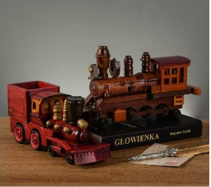 Wooden Vintage Train