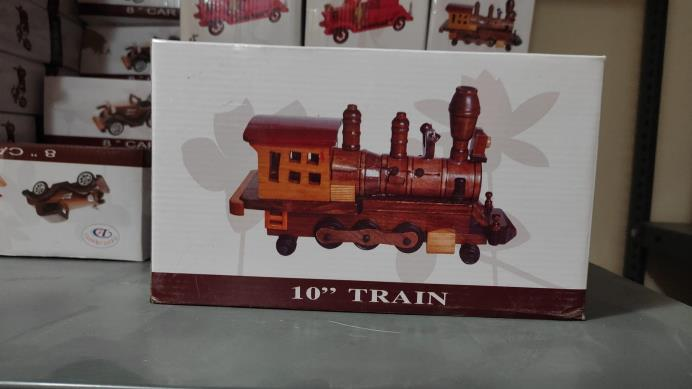 Wooden Vintage Train
