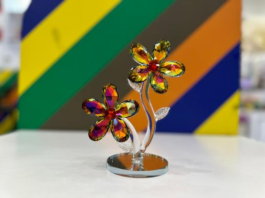 Crystal Flower – Brown