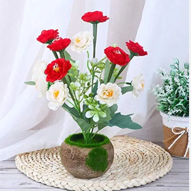 أصيص زهور اصطناعية - للقطعة الواحدة