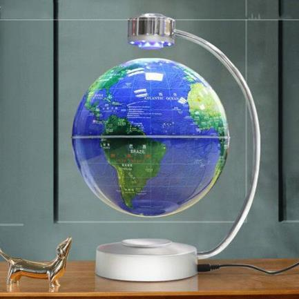 Magnetic Levitation Globe with Light