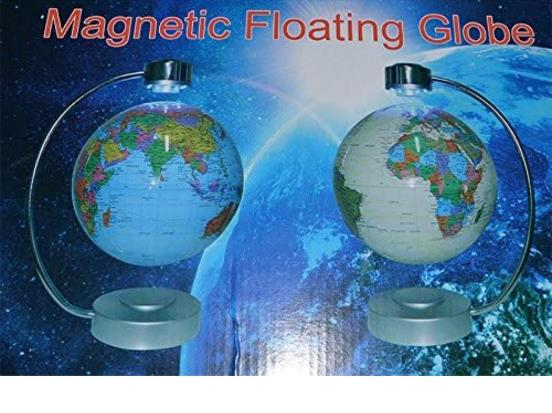Magnetic Levitation Globe with Light