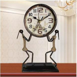 Table Clock – Antique Art Desk Clock