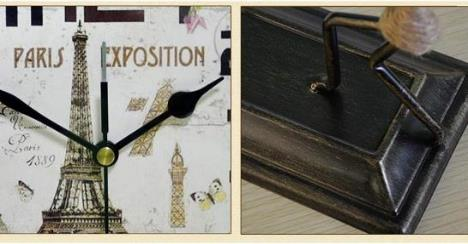 Table Clock – Antique Art Desk Clock