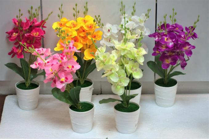 Artificial Flower Pot – Per Piece