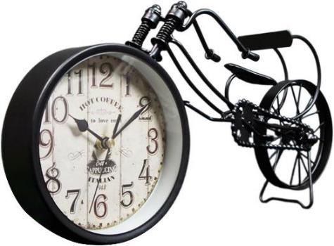 Black Bicycle Clock – Creative Desk Clock