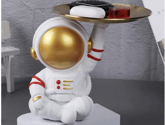 Astronaut Tray – Resin Figurine