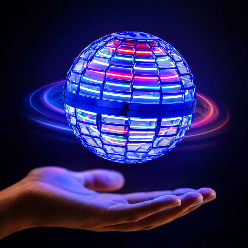 LED BOOMERANG BALL material: PLASTIC