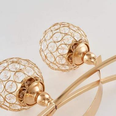 Golden Candle Stick Holder