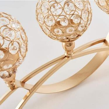 Golden Candle Stick Holder