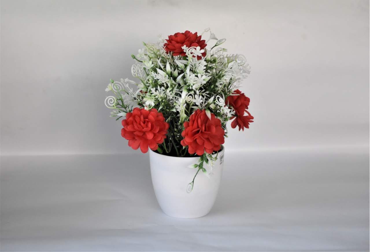 Artificial Flower Pot - Per Piece