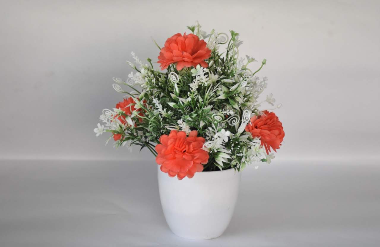 Artificial Flower Pot - Per Piece