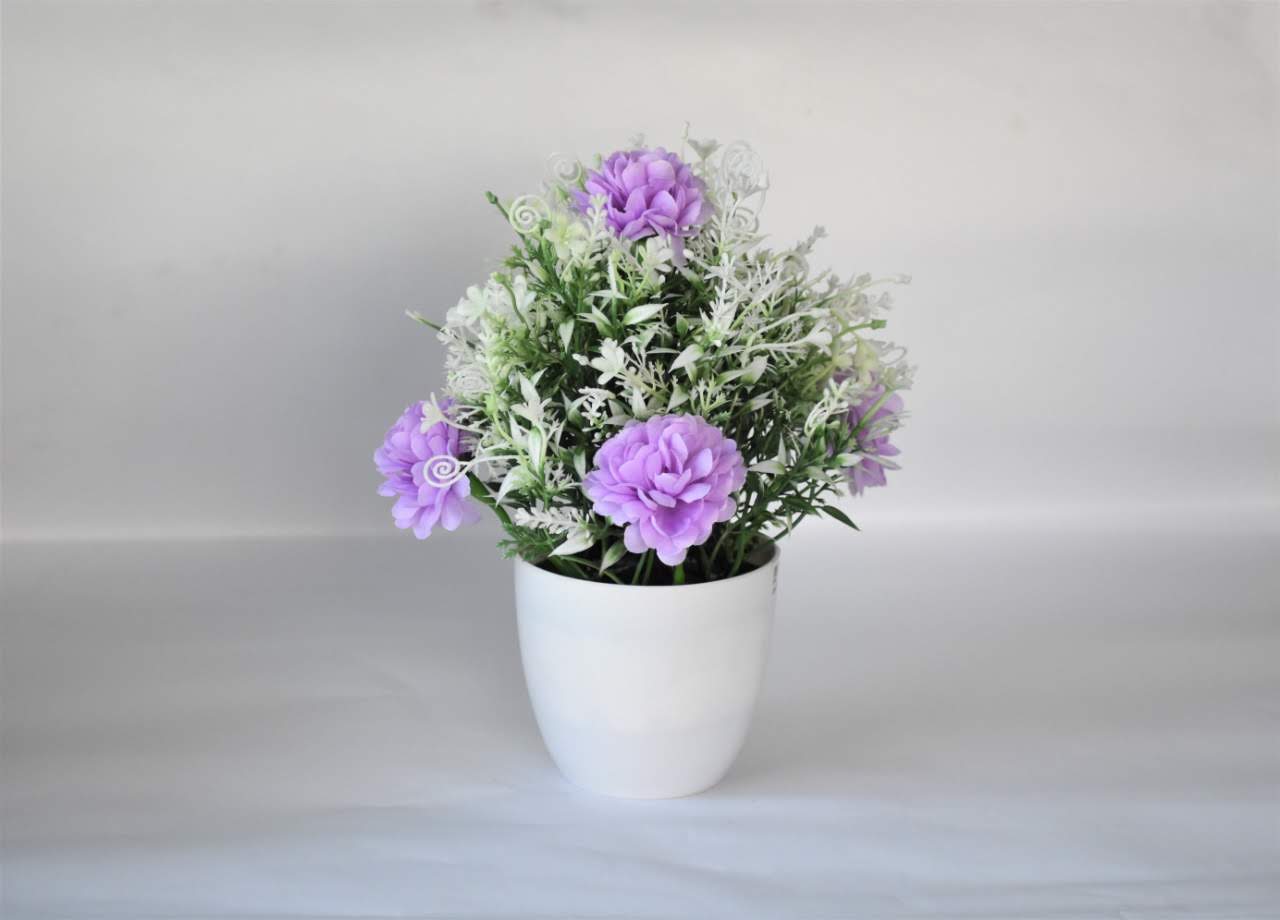 Artificial Flower Pot - Per Piece