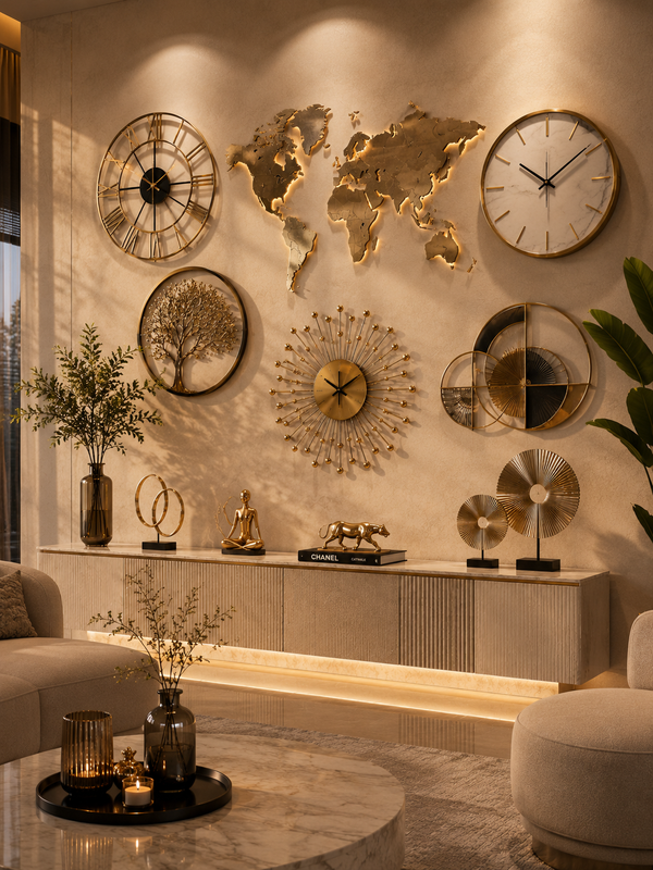 Wall Clocks & Wall Decor