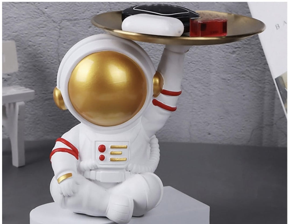 صينية رائد فضاء - تمثال من الراتنج