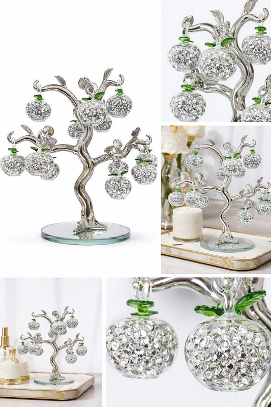 12 Apple Glass Tree