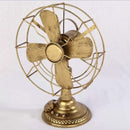 زينة حديدية عتيقة – منحوتة مروحة كلاسيكية