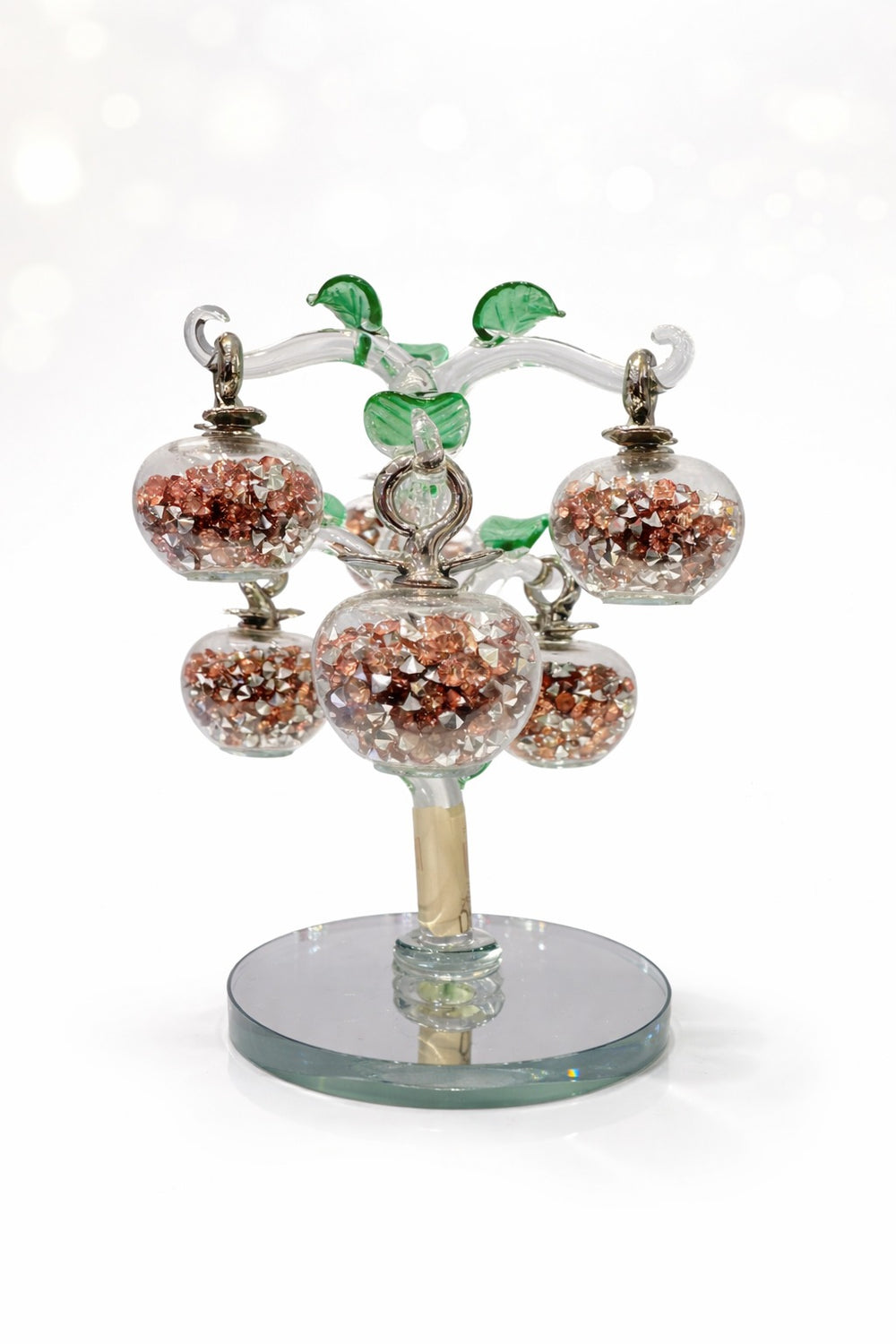 6 Apple Glass Tree