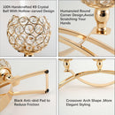 حامل شموع ذهبي