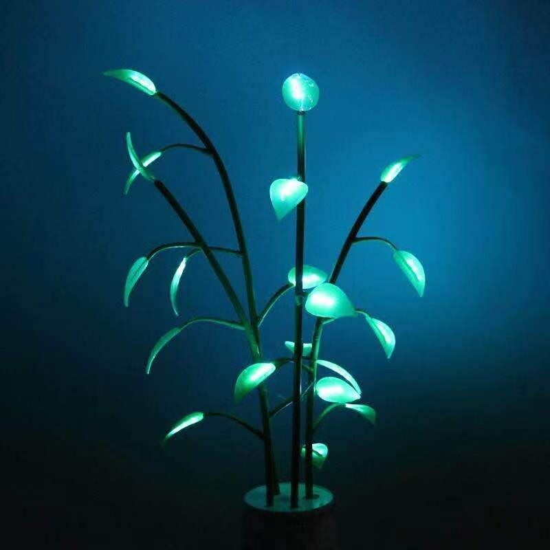Plant-Shaped LED Lamp