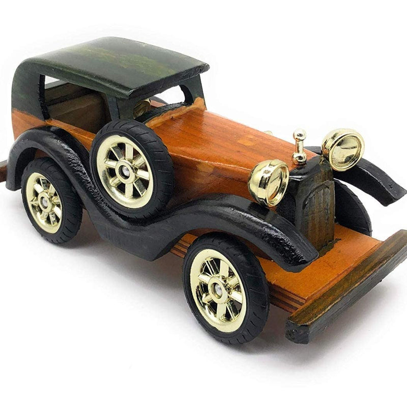 Vintage Wooden Car Model – 20.32 CM
