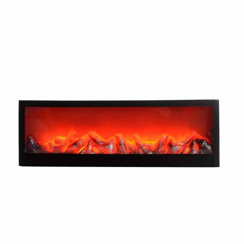 LED Electric Wall & Table Fireplace – Black