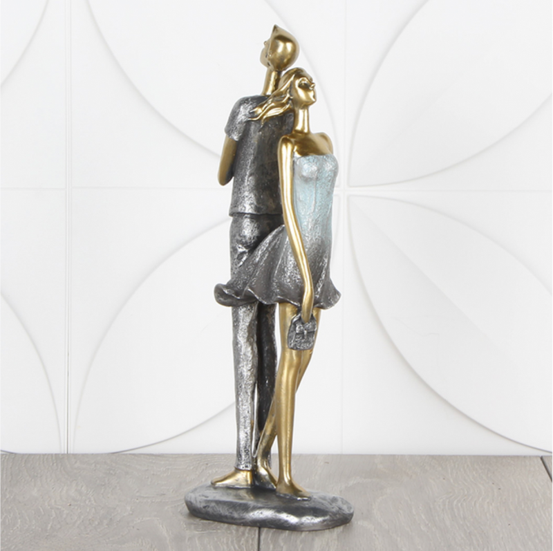 Ballerina Couple Figurine