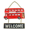 Hanging Welcome Vintage Bus Ornament