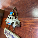 Hanging Welcome Vintage Car Ornament