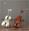 Retro Nostalgic Violin Décor – Musical Instrument Ornament