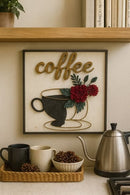 ديكور جداري بنمط القهوة