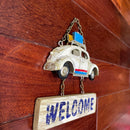 Hanging Welcome Vintage Car Ornament