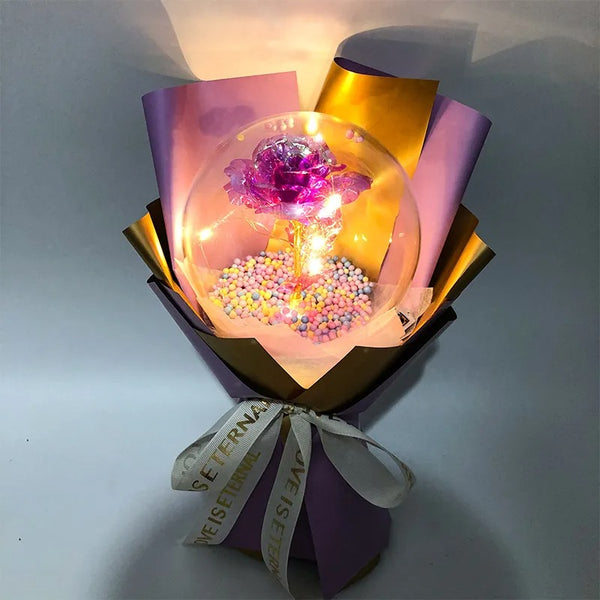 Artificial Flower Bouquet with Light