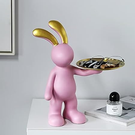 Rabbit Polyresin Décor