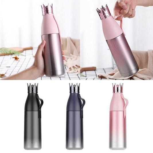 Crown Vacuum Insulated Water Bottle – 350 ML