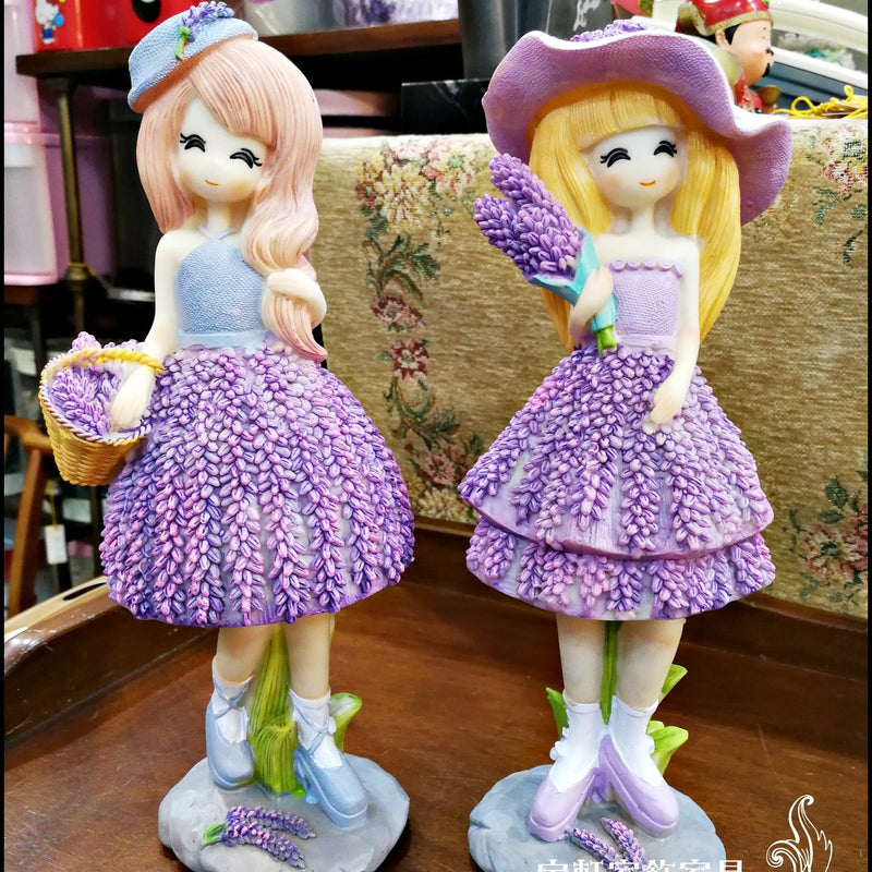 Lavender Girls Desktop Ornament