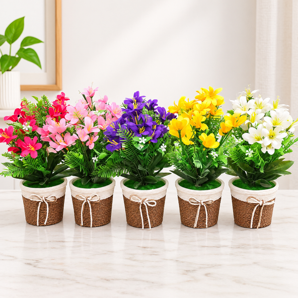 Artificial Flower Pot – Per Piece