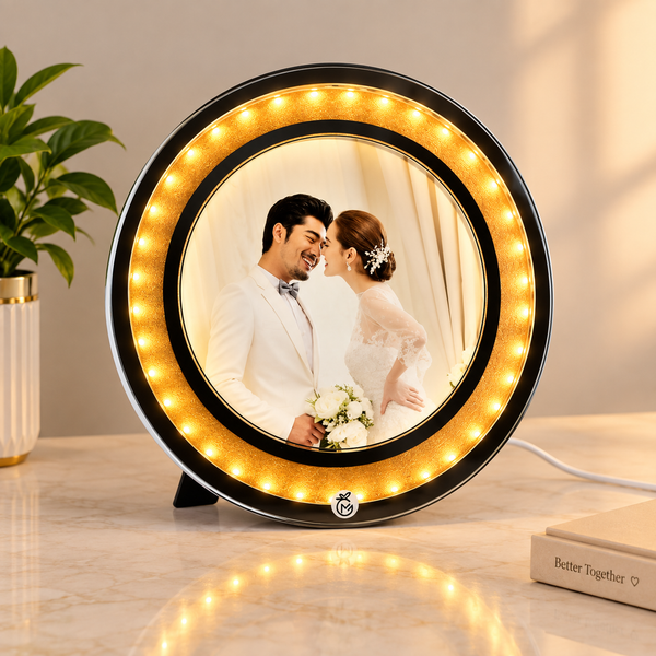 Circle LED Photo Frame