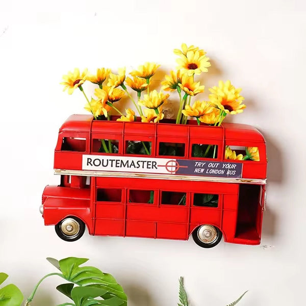 London Bus Flower Holder