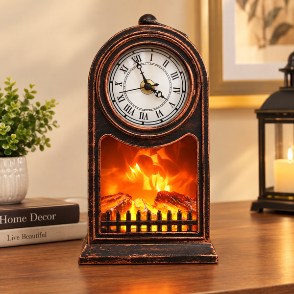 Vintage Fireplace Clock