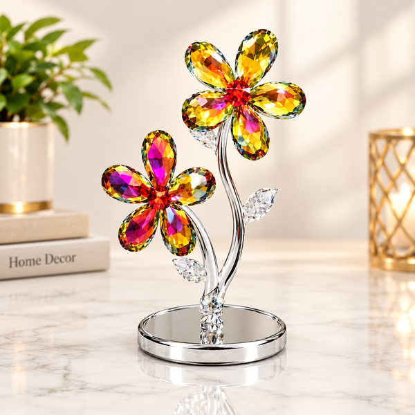 Crystal Flower – Brown