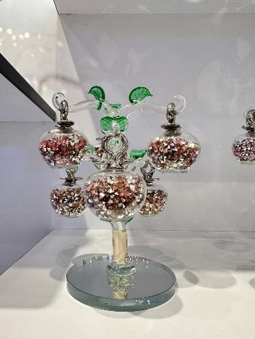 6 Apple Glass Tree
