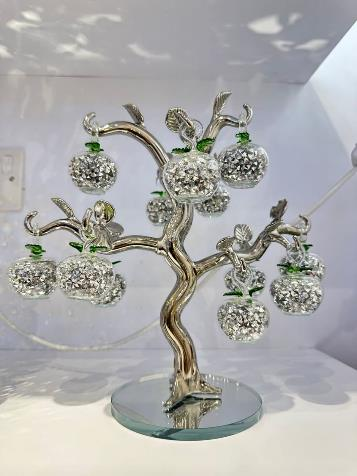12 Apple Glass Tree