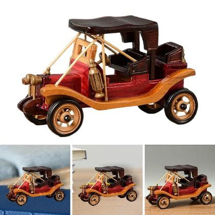 Big Wooden Vintage Car