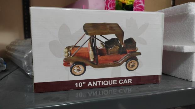 Big Wooden Vintage Car